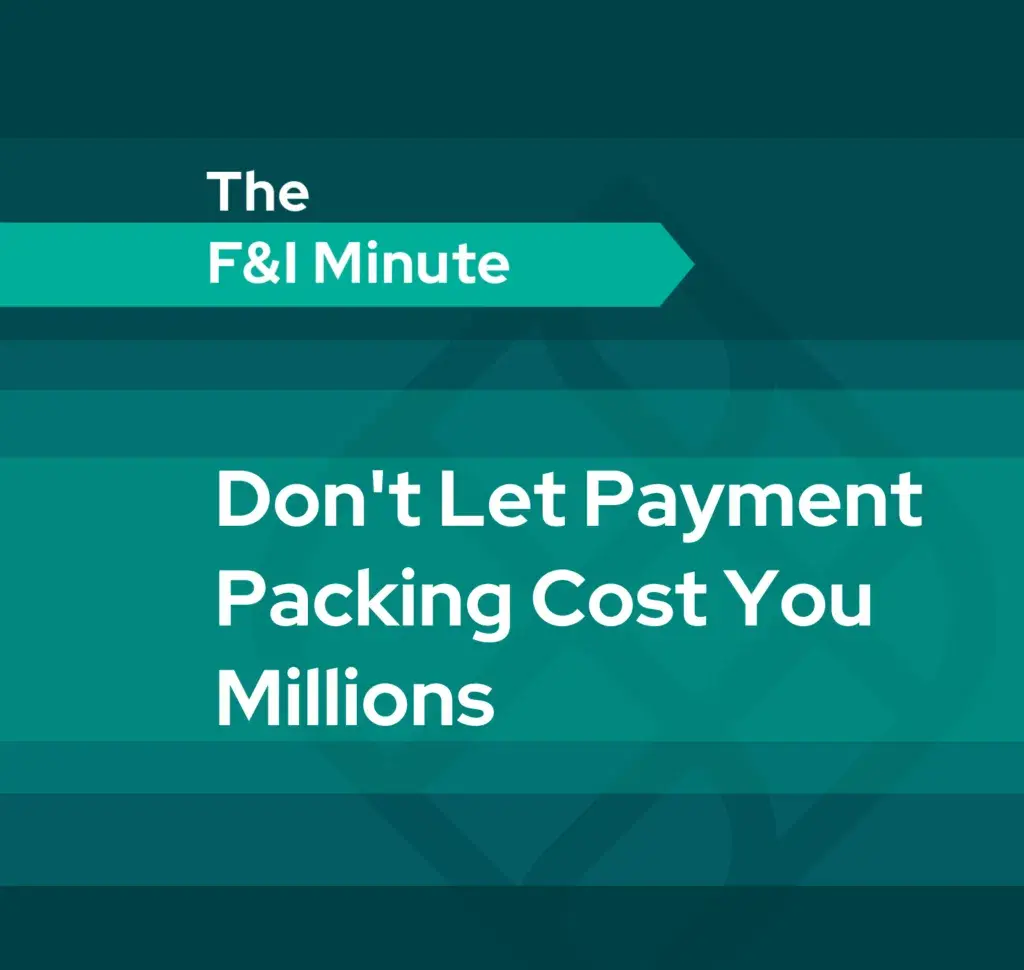 Don't Let Payment Packing Cost You Millions