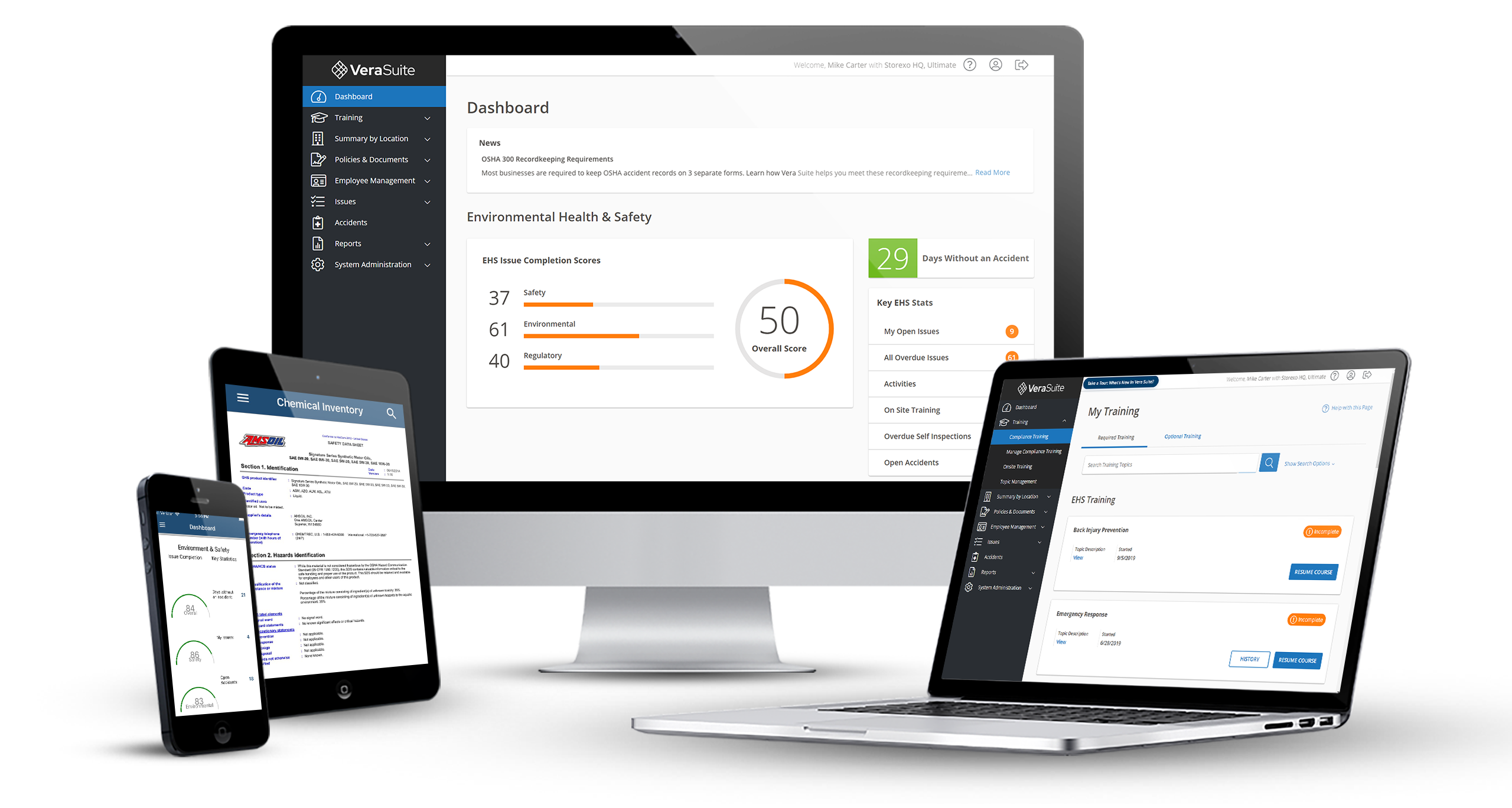 (RETIRED) ehs software vera suite2