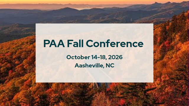 PAA Fall Conference