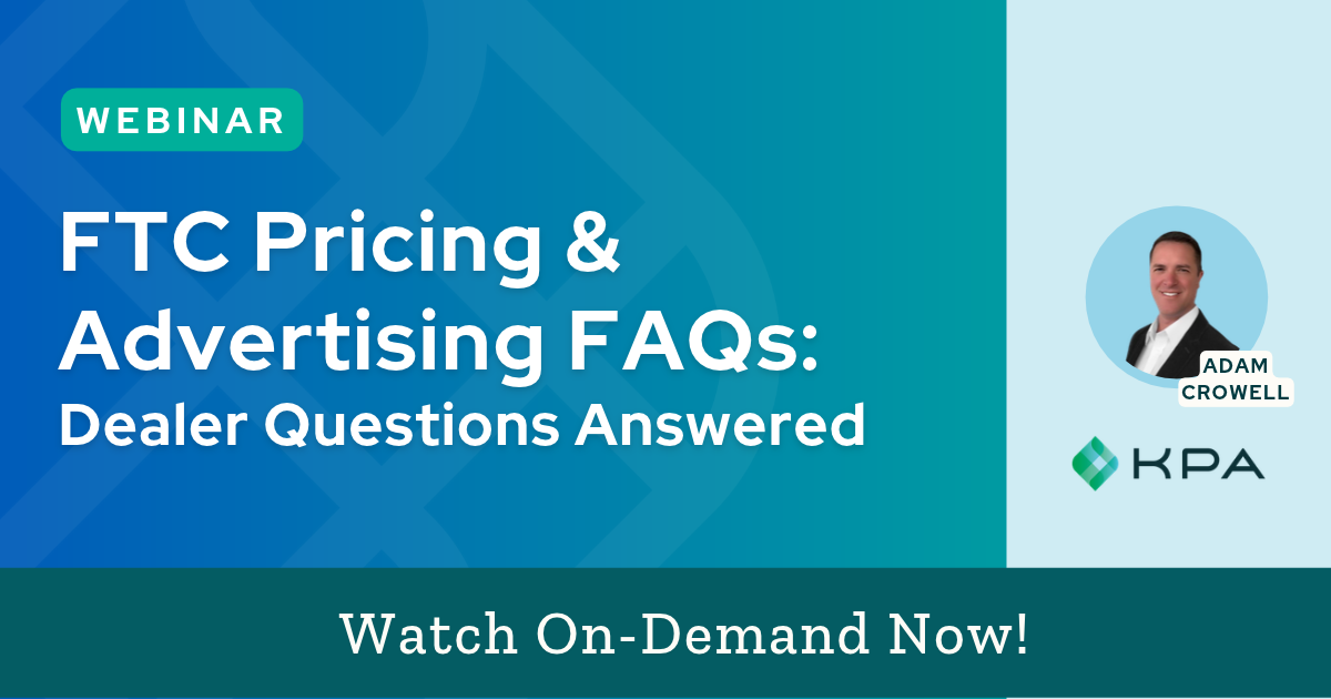 FTC Pricing & Advertising FAQs