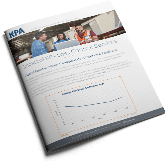 Impact of KPA Loss Control Services booklet