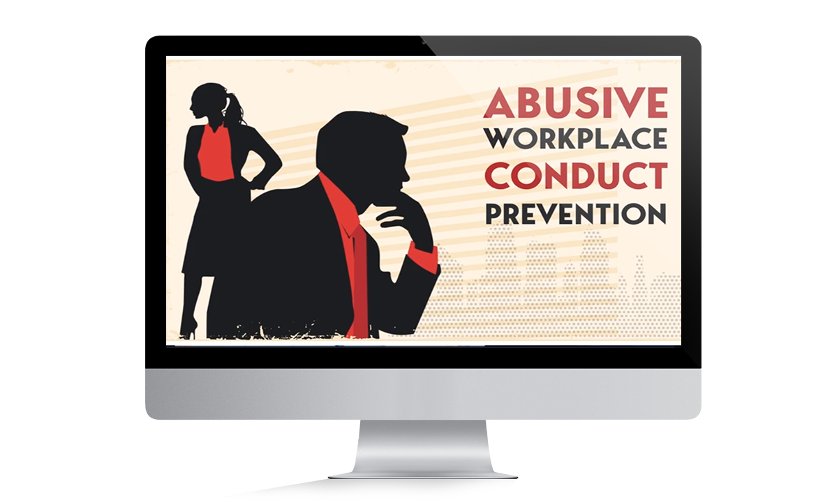silhouetted male considering abusive workplace conduct prevention