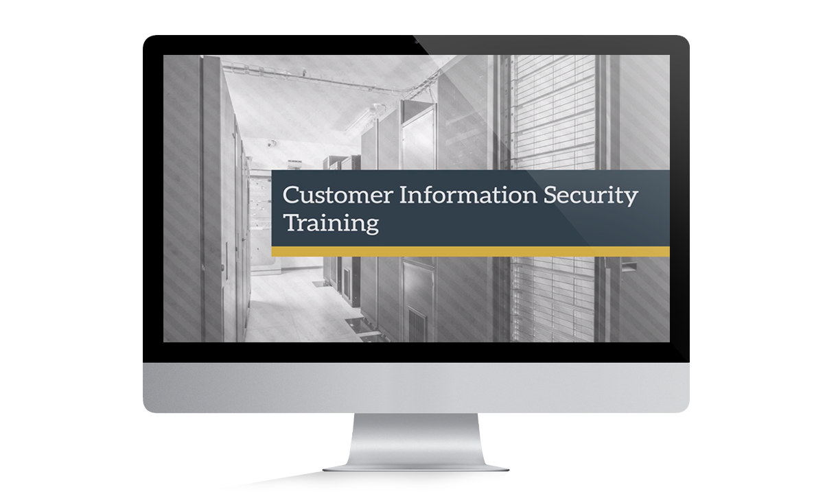 Customer Information Security Training