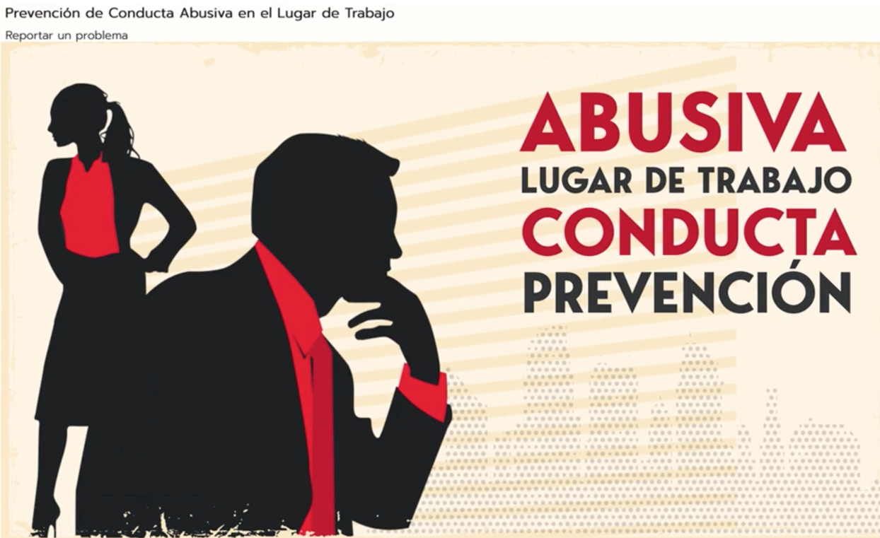 Prevención de Conducta Abusiva en el Lugar de Trabajo