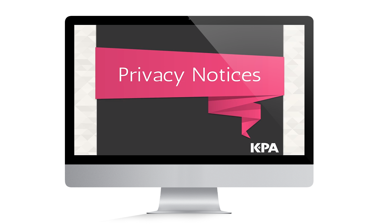 Privacy Notices Training