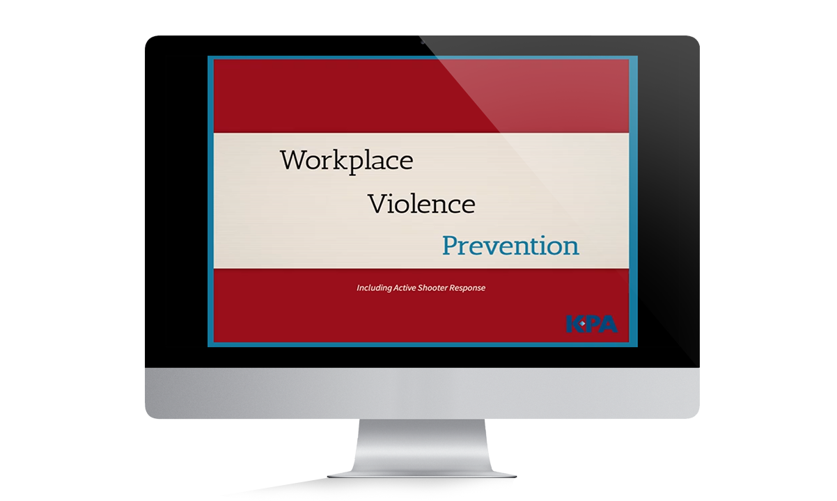 Workplace Violence Prevention Training