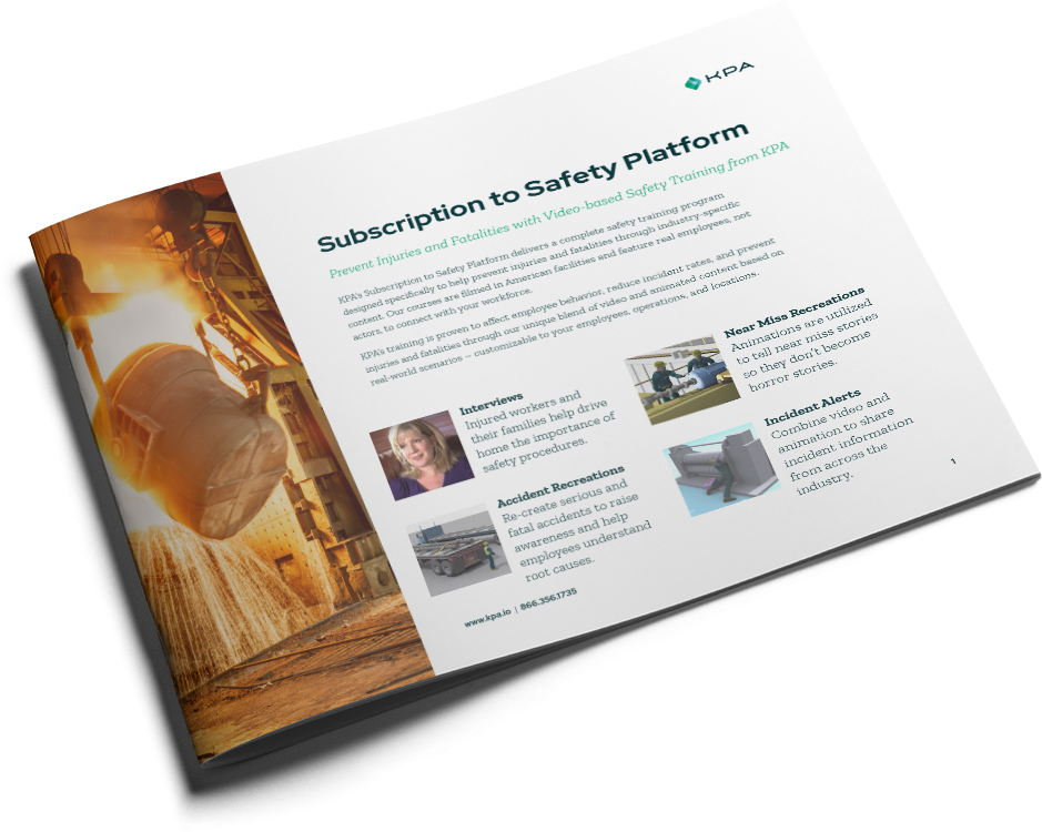 KPA - Subscription to Safety Platform Datasheet - Cover