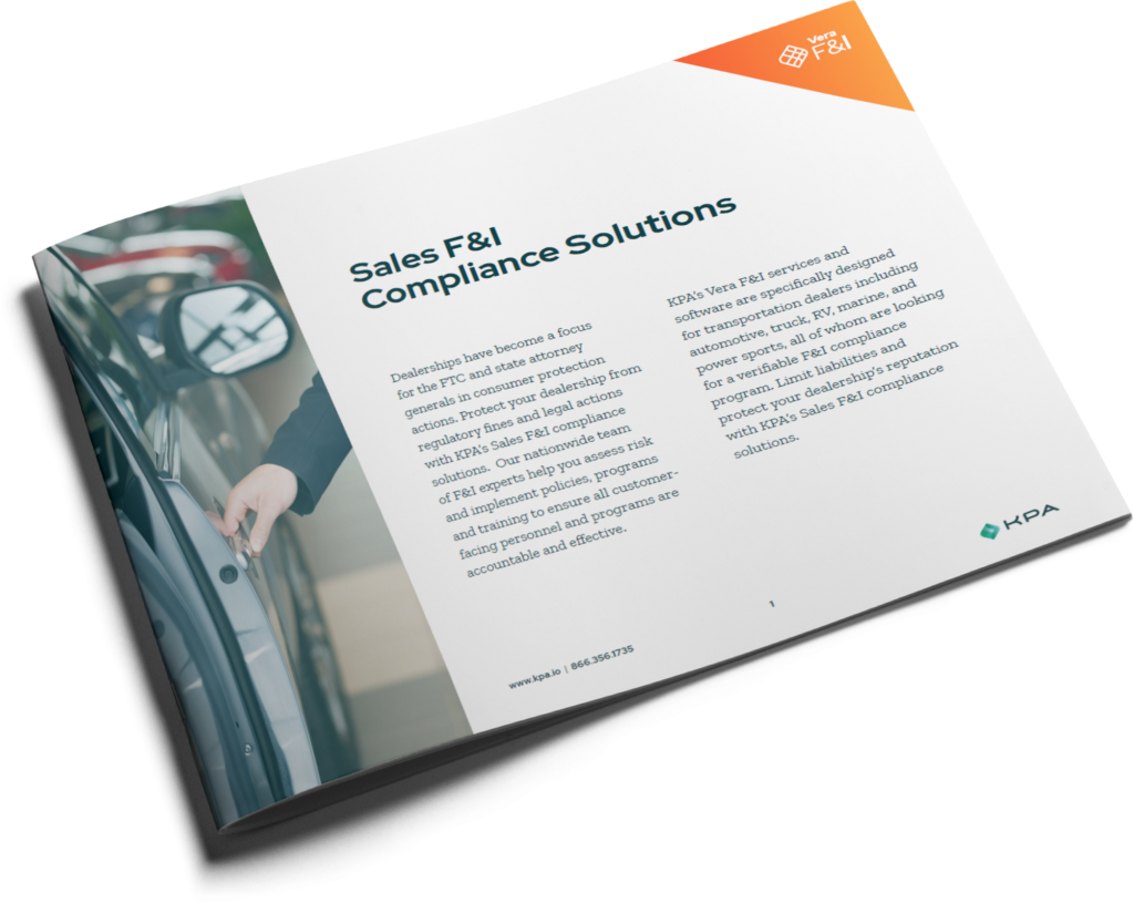 Vera HR F&I Compliance Datasheet Thumbnail