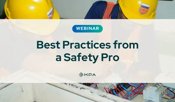 Best Practices from a Safety Pro - KPA