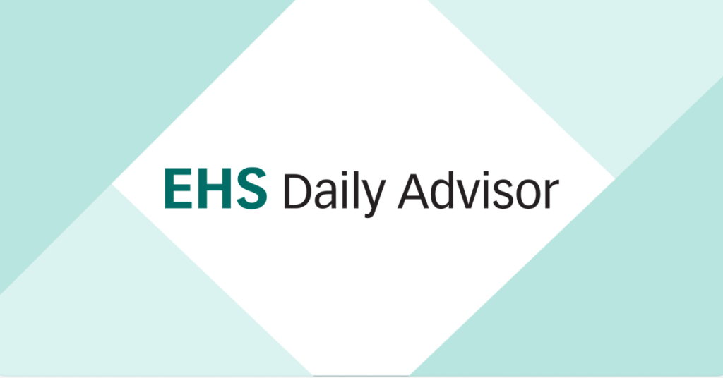 EHS Daily Advisor Media coverage