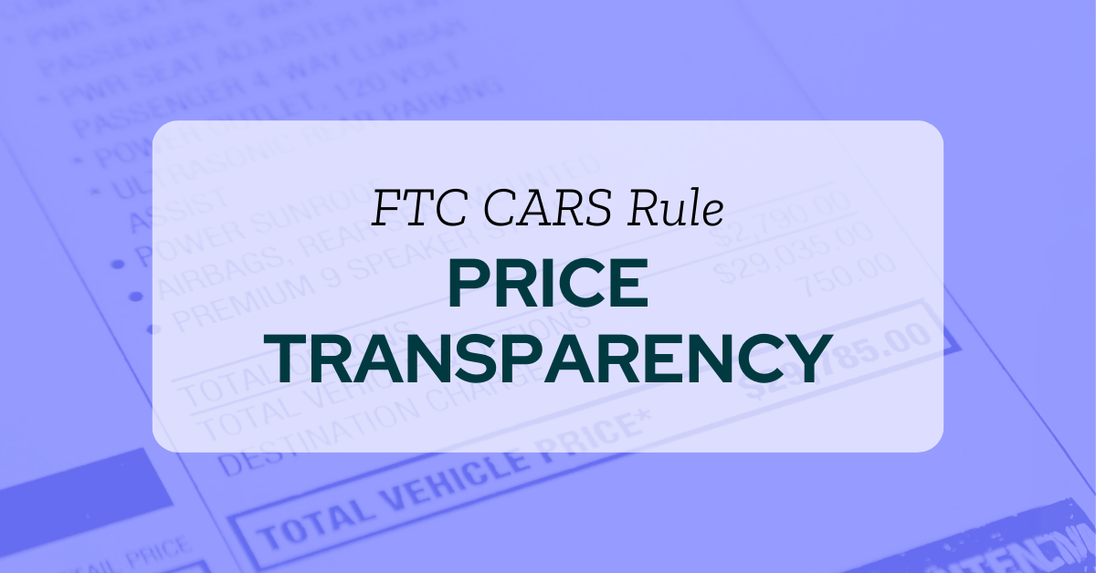 Price Transparency: Here’s What You Need to Know for CARS Rule Compliance