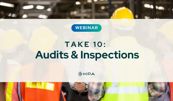 take 10_ Audits & Inspections - KPA