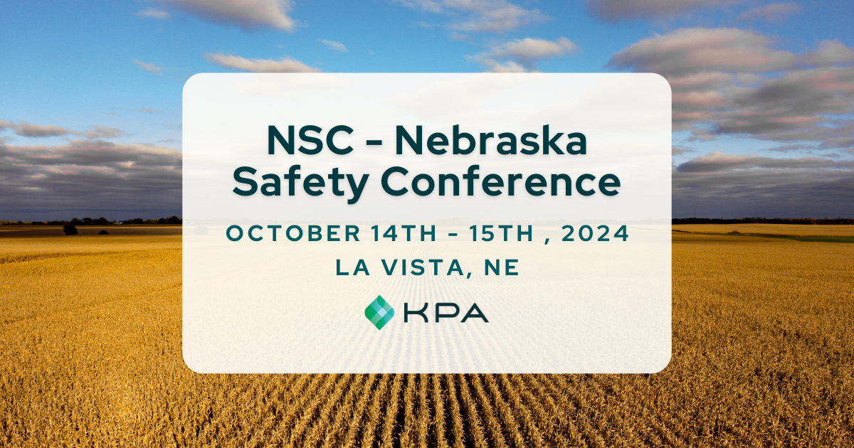 NSC Nebraska Safety Conference KPA