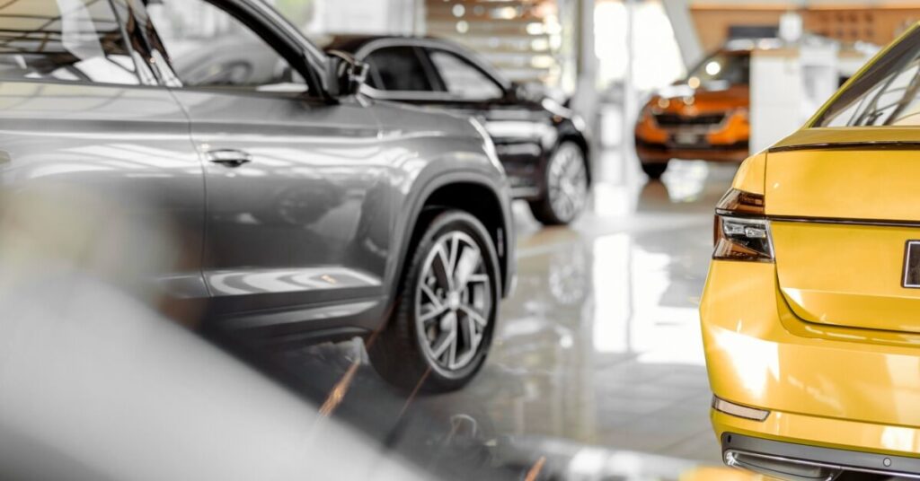 car dealership showroom - KPA