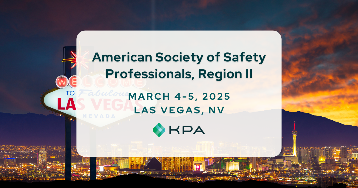 American Society of Safety Professionals, Region II KPA Events