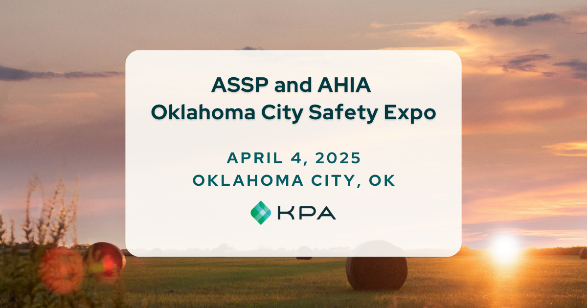 ASSP (and AHIA) Oklahoma City Safety Expo