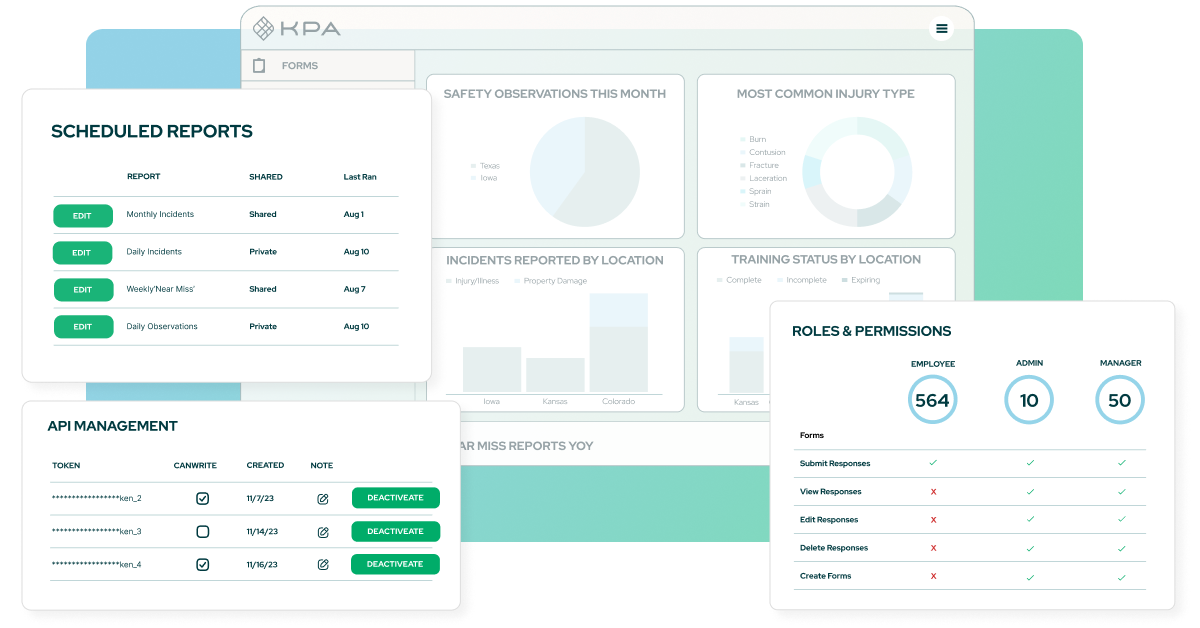 h - ehs admin control panel