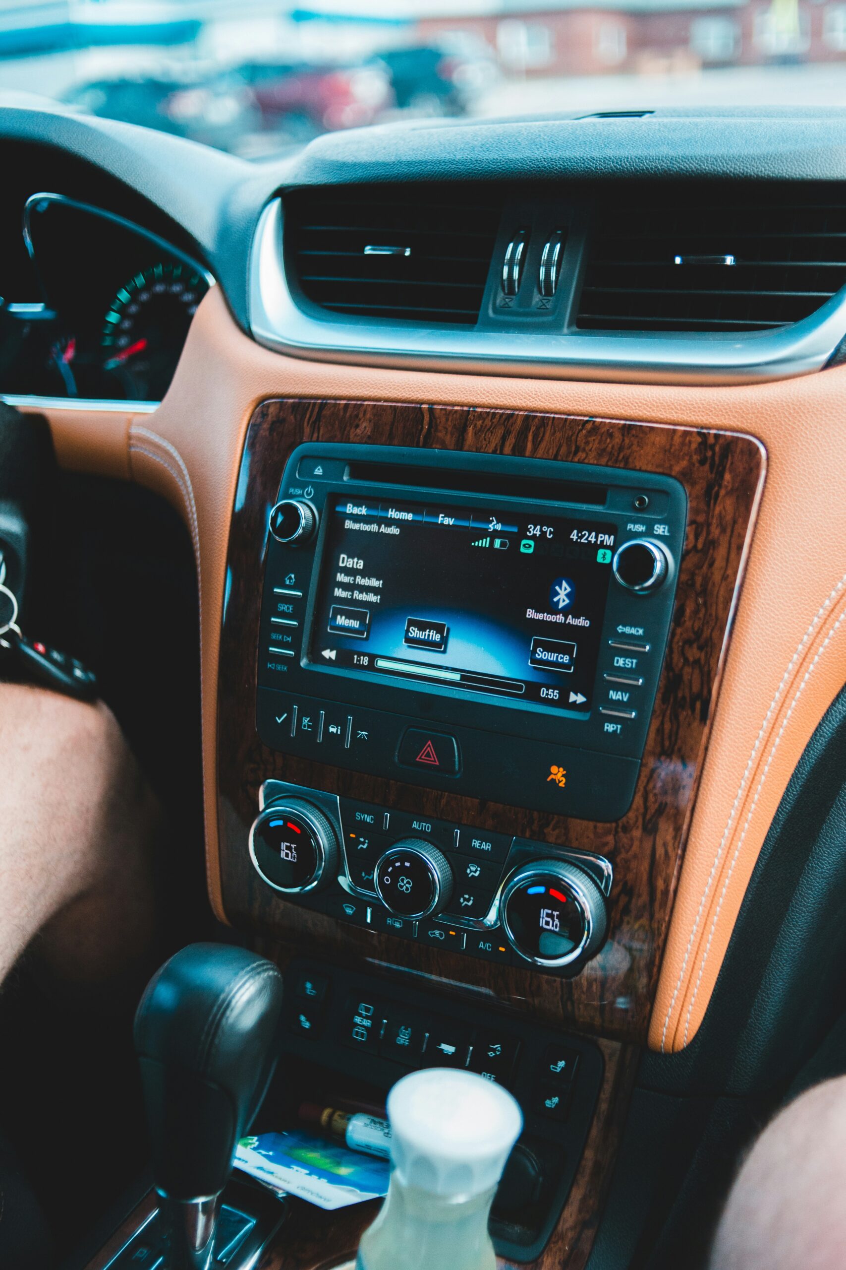 car console screen